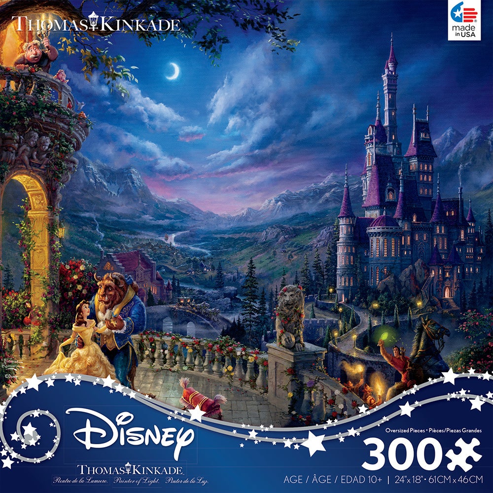 300PC THOMAS KINKADE DISNEY PRINCESS OVERSIZE ASST (6) BL